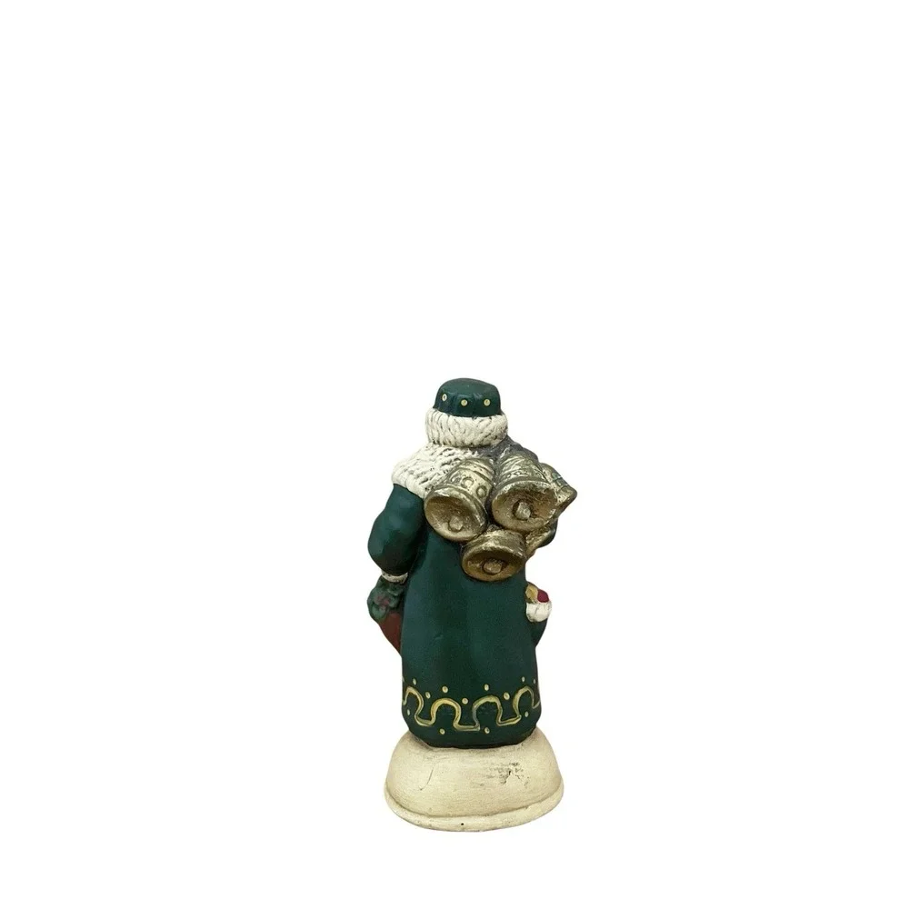 Walnut‎ Ridge Primitives 1908 Santa With Bag Christmas Signed 1991  5